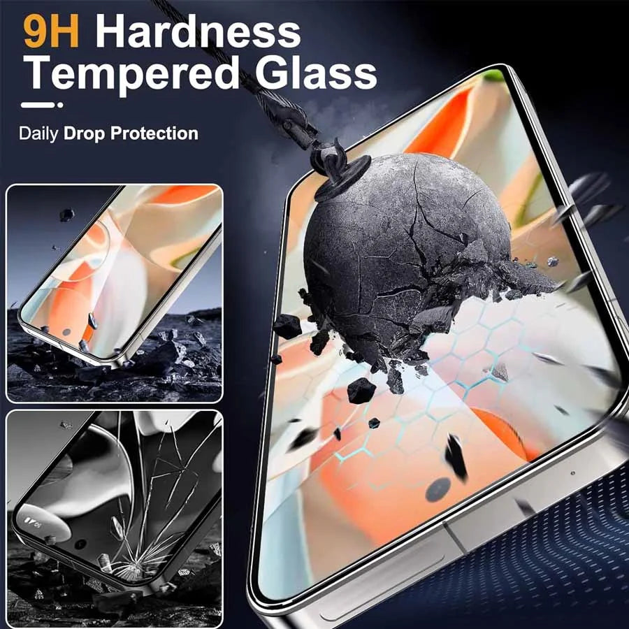 2er Set Panzerglas für Google Pixel Modelle