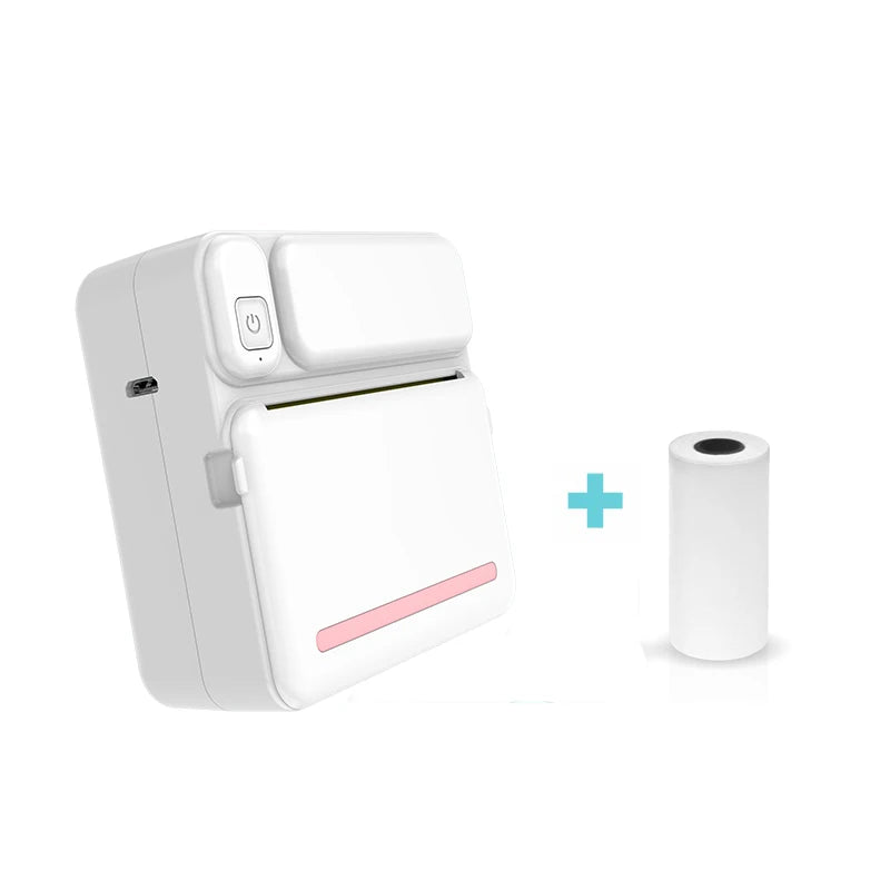 Mobiler Mini Thermodrucker C19 für Fotos & Etiketten