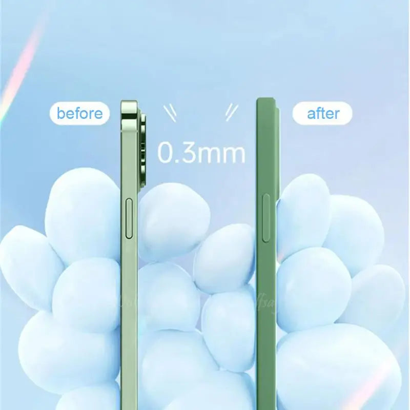 iPhone 16e Silikonhülle Flüssig Gummi