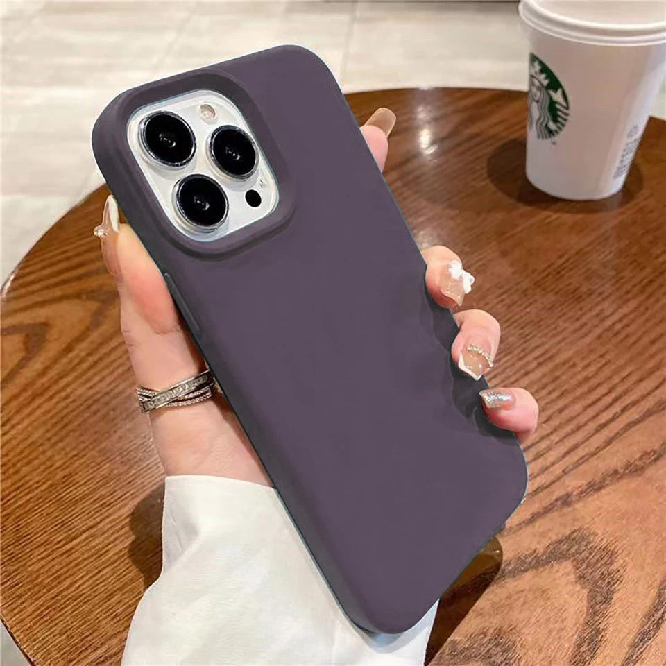 Liquid silicone shockproof iPhone case