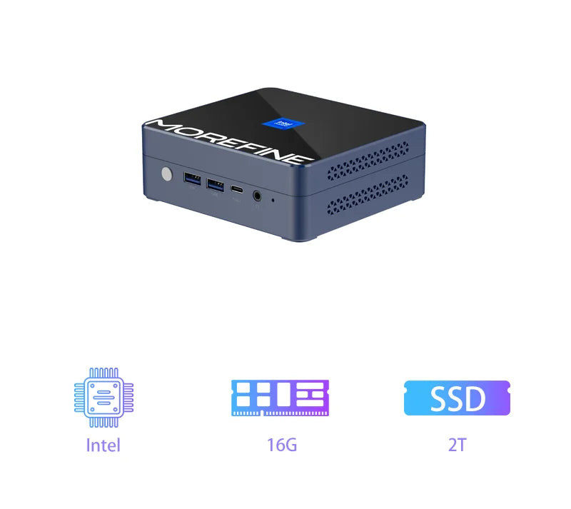 Leiser Mini-PC mit N150 CPU und Windows 11 Pro