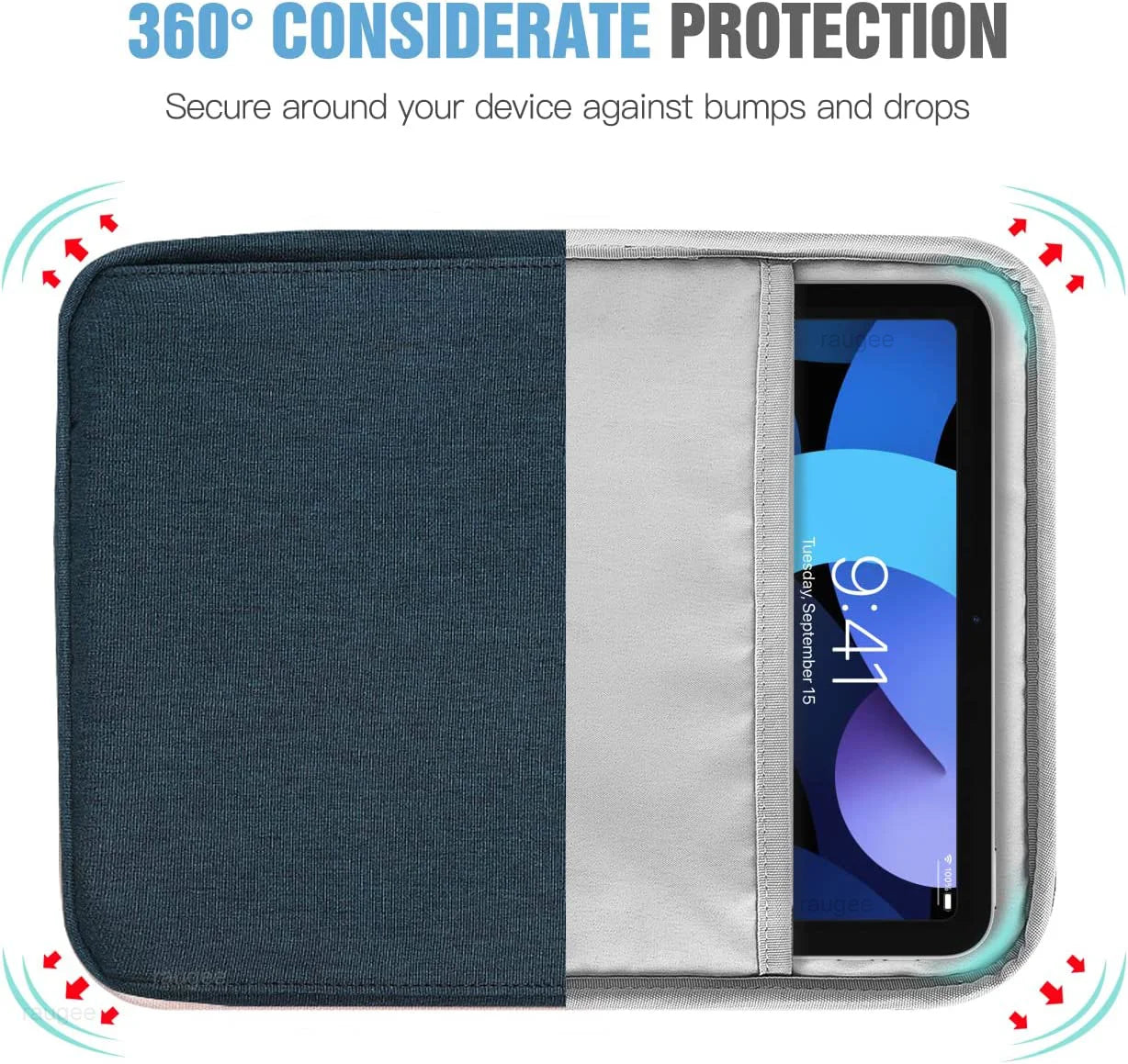 Tablet Tasche für iPad Pro/Air 10–13"