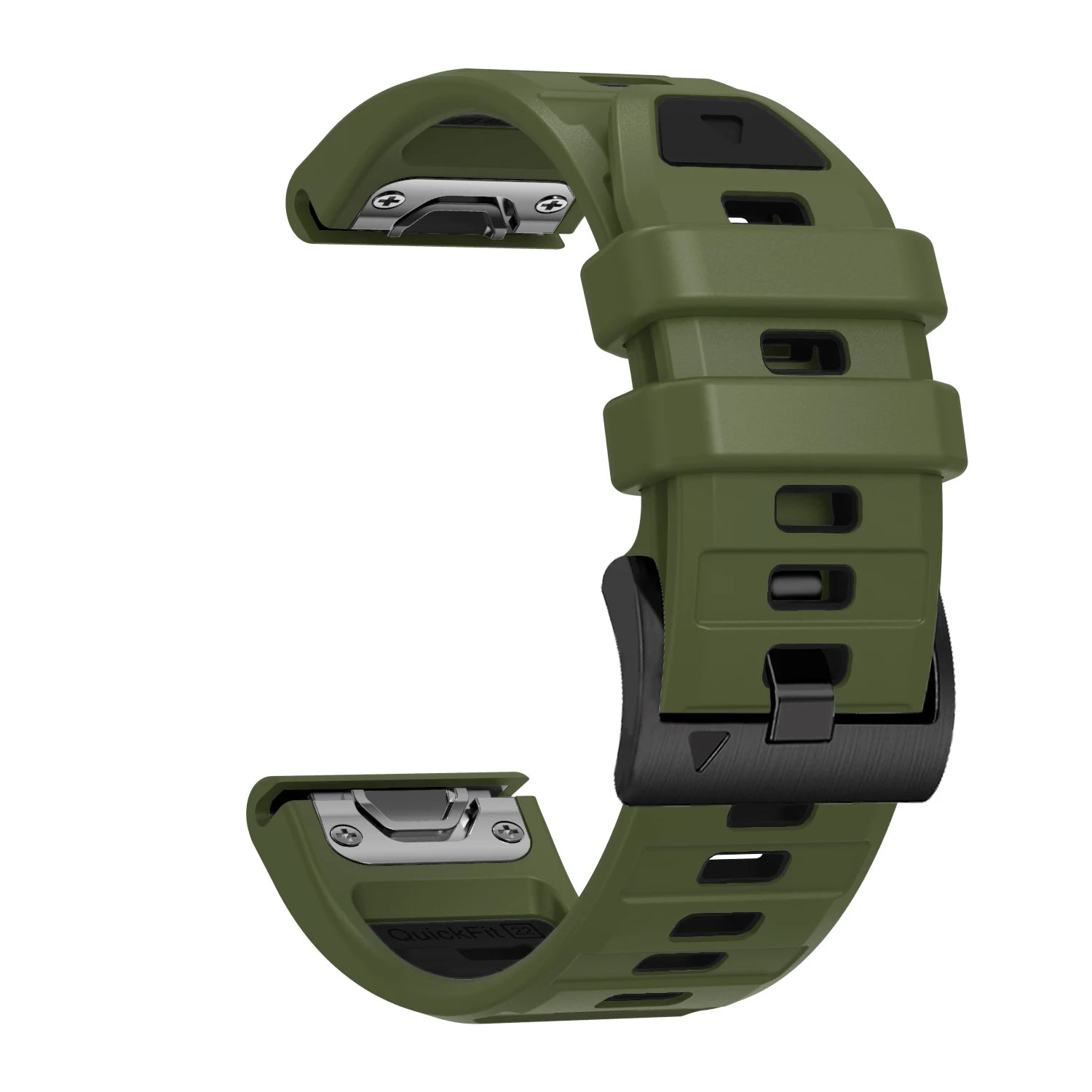 Silikonarmband 22/26 mm QuickFit für Garmin Uhren – Sportlich & Flexibel