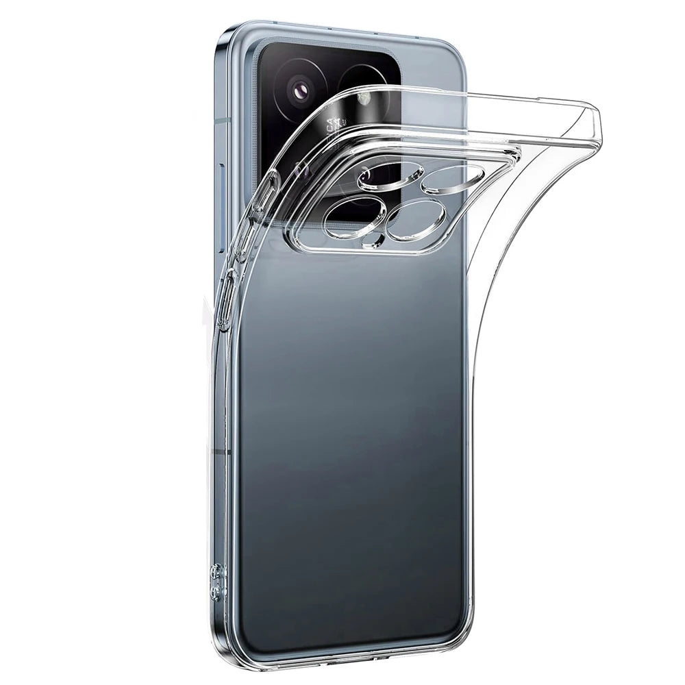 Ultradünne transparente Silikonhülle für Xiaomi