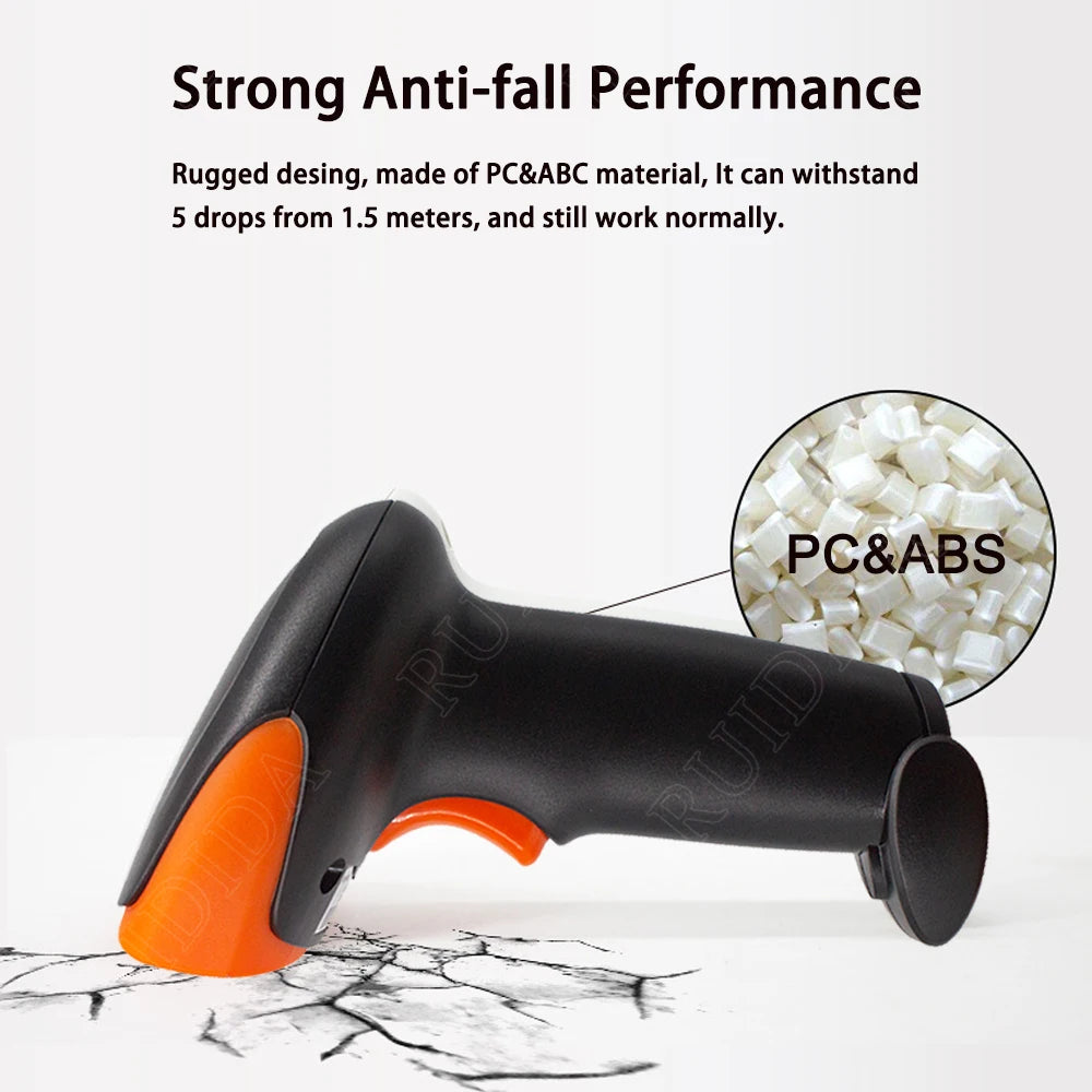 Wired 1D/2D barcode scanner USB