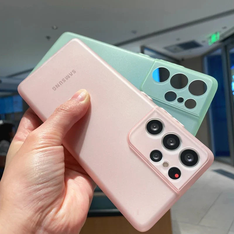 0,3 mm Ultra dünne TPU Hülle für Samsung S24