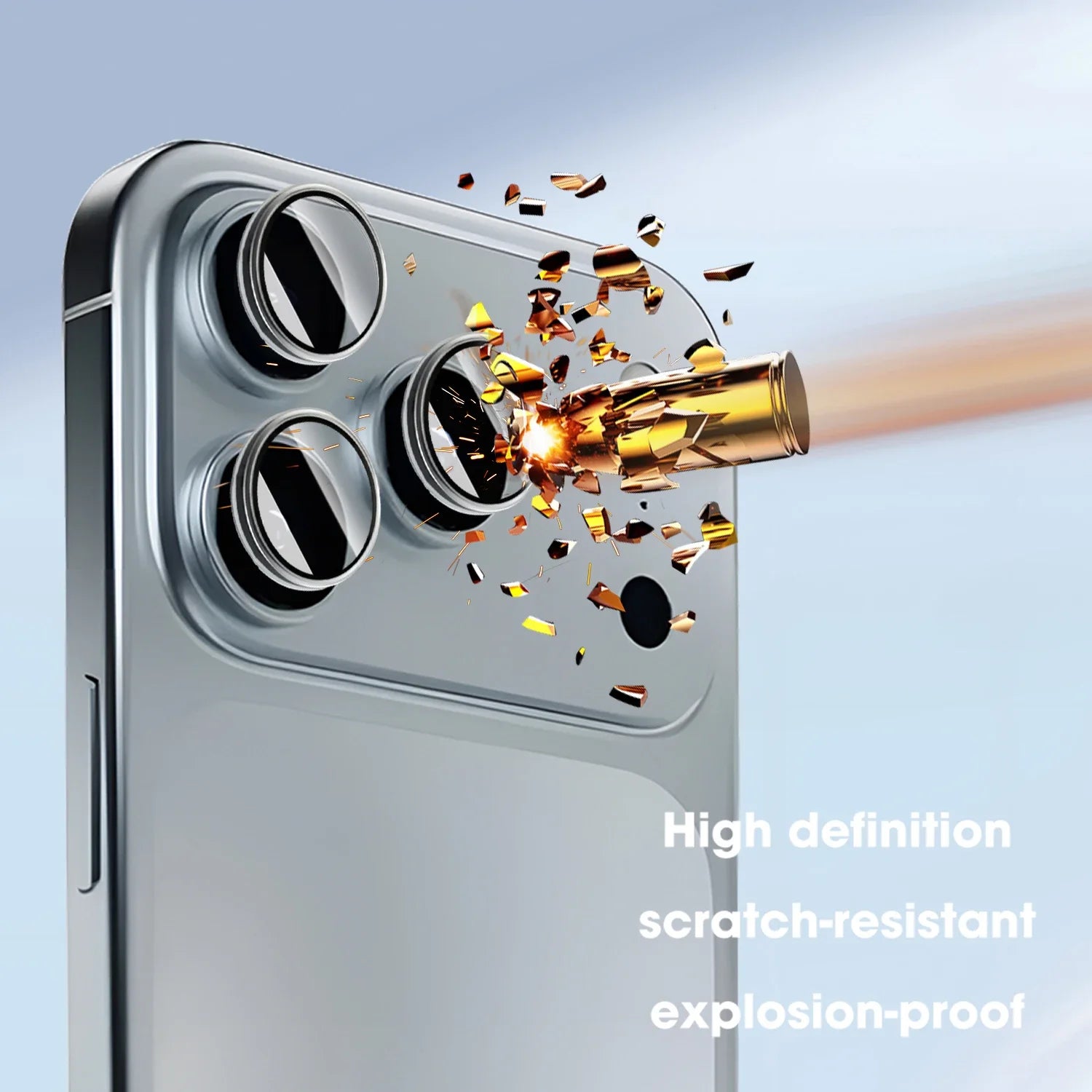 Camera lens protector set for iPhone 17 series