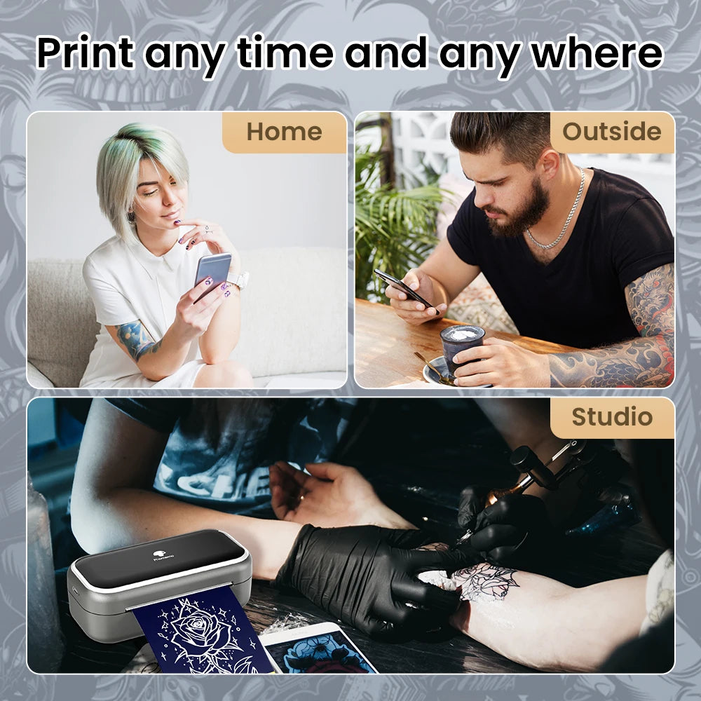 Phomemo TP31 Wireless Tattoo Stencil Printer for Artists