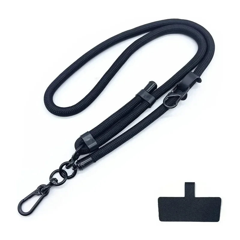 Adjustable 10mm phone lanyard, 120cm, for iPhone