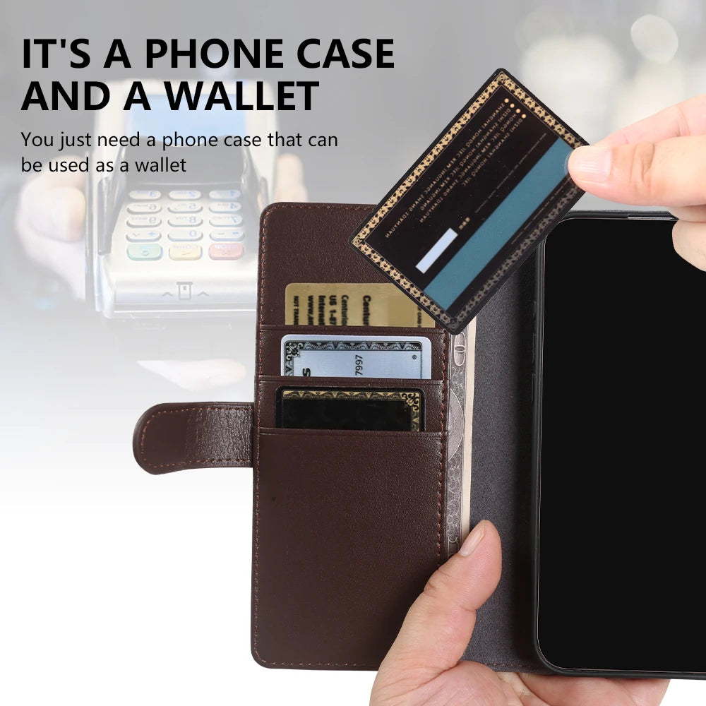 Luxuriöse Echtleder Handyhülle für Google Pixel 10