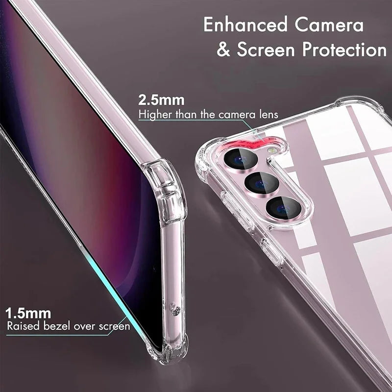 Stoßfeste Hybrid Hülle für Samsung S25 Ultra