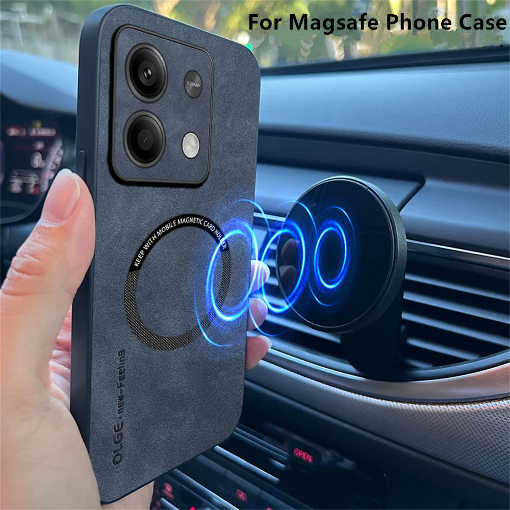 Für Magsafe Hülle für Xiaomi Redmi Note Serie