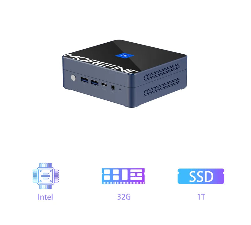Leiser Mini-PC mit N150 CPU und Windows 11 Pro
