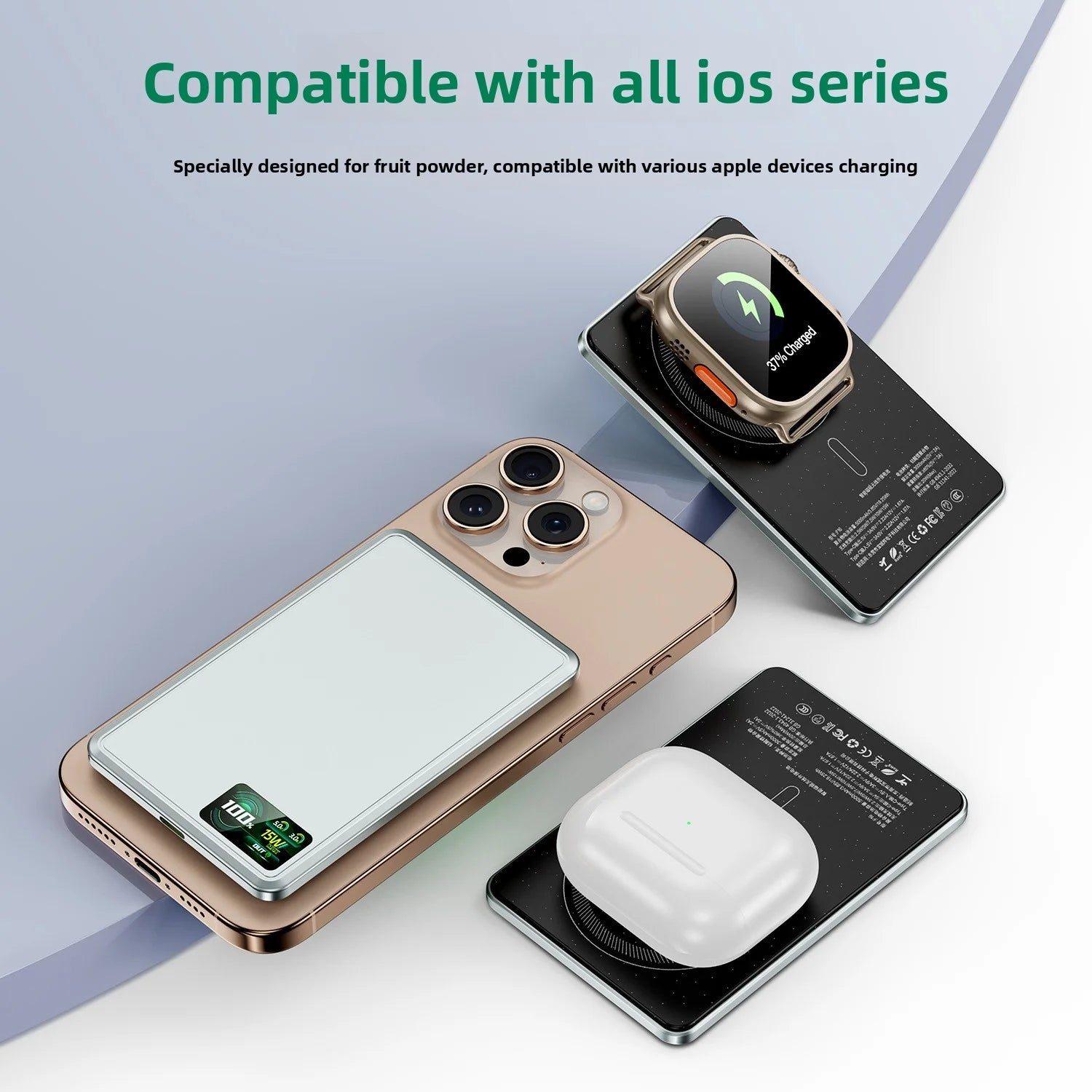 Magnetic power bank 5000/10000 mAh