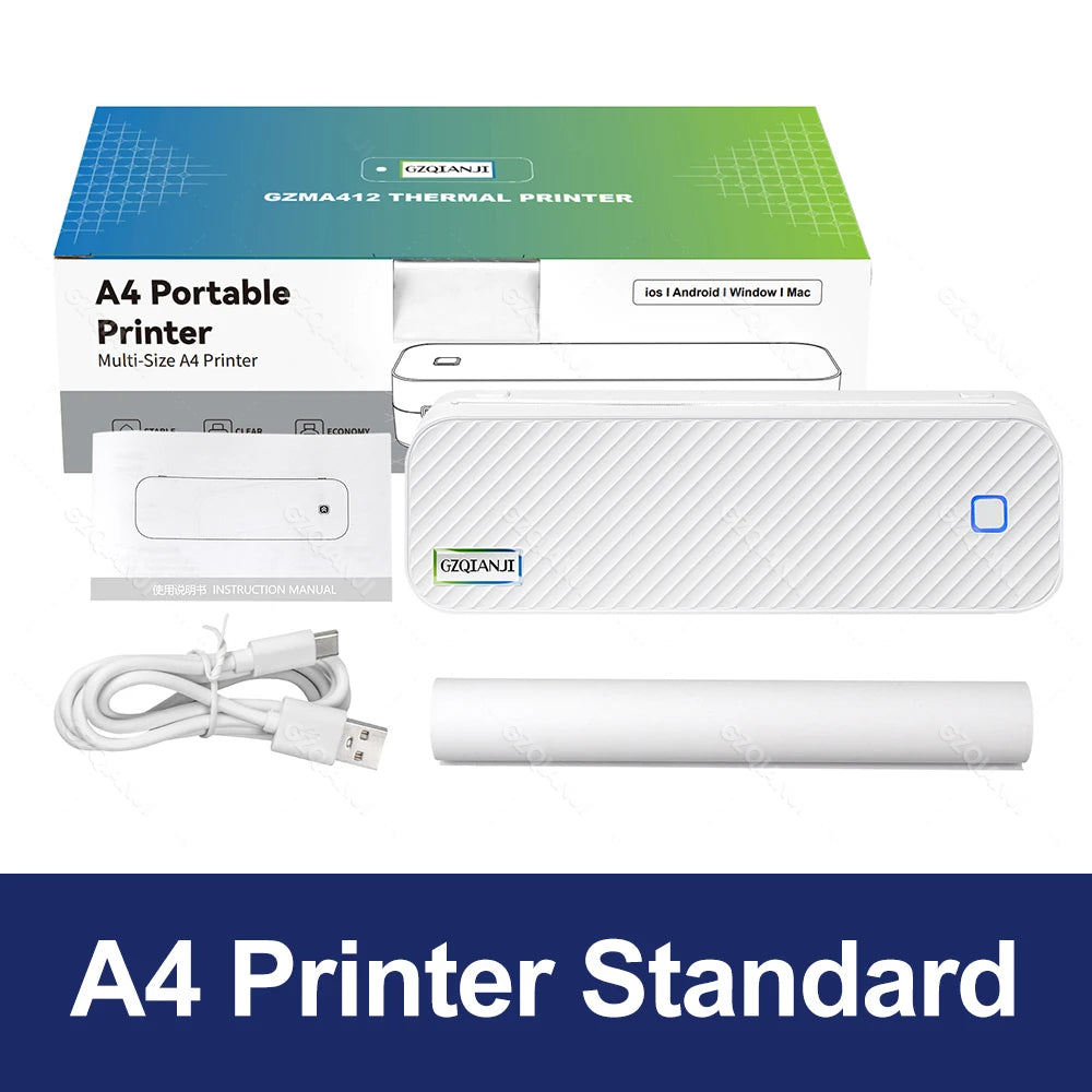 Bluetooth A4 Thermodrucker Pocket Photo Drucker