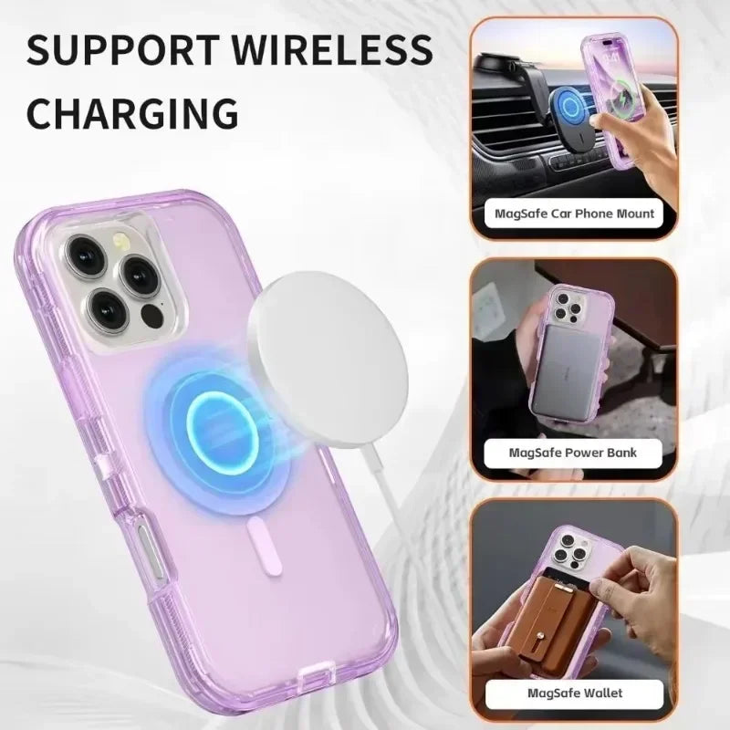 Robuste Magnetische Stoßfeste Klarsicht Hülle