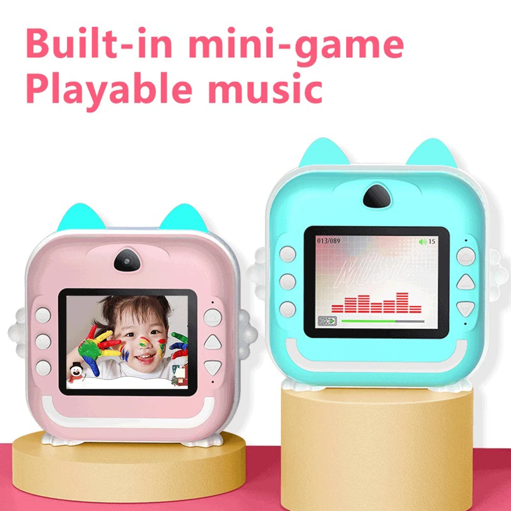 Tragbarer Mini Thermodrucker Bluetooth 200dpi USB