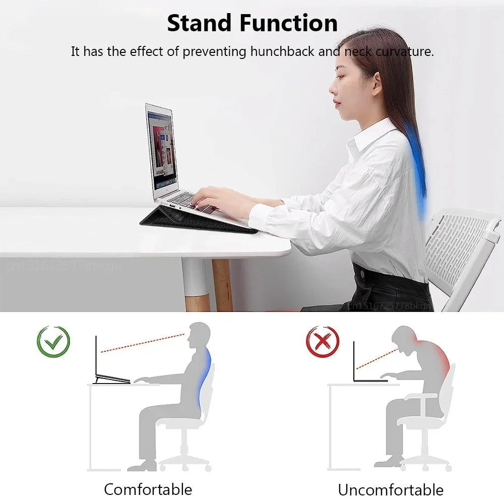 Krokodil-Leder Laptop Sleeve MacBook