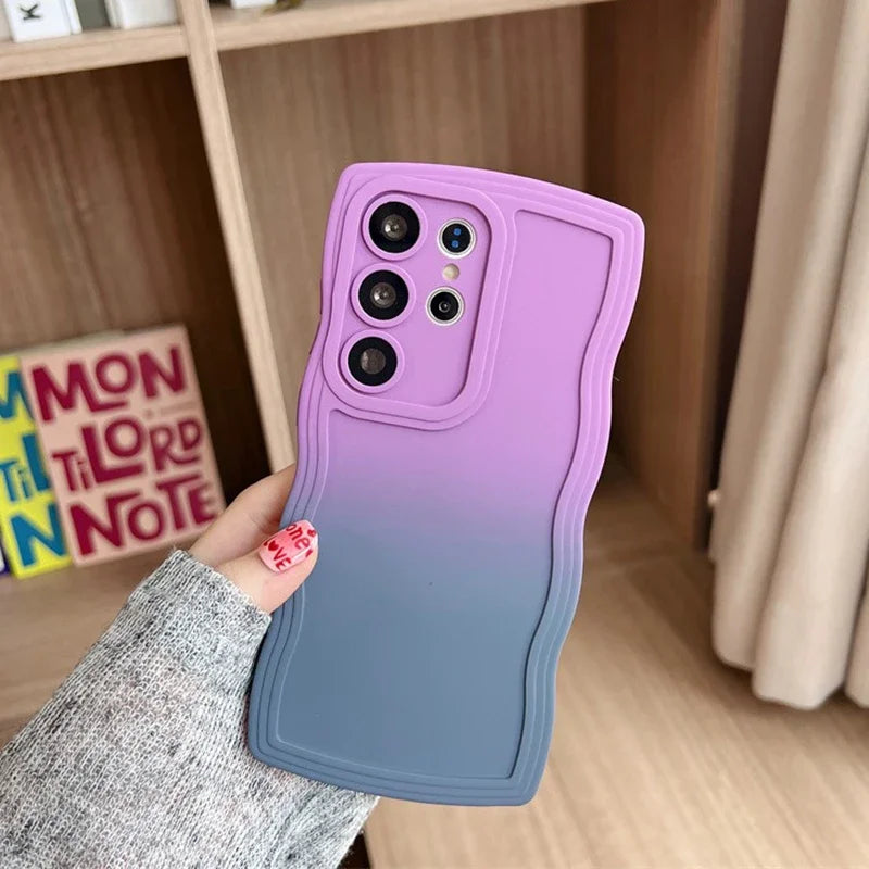 Gradient Armband Hülle mit Halterung für Galaxy