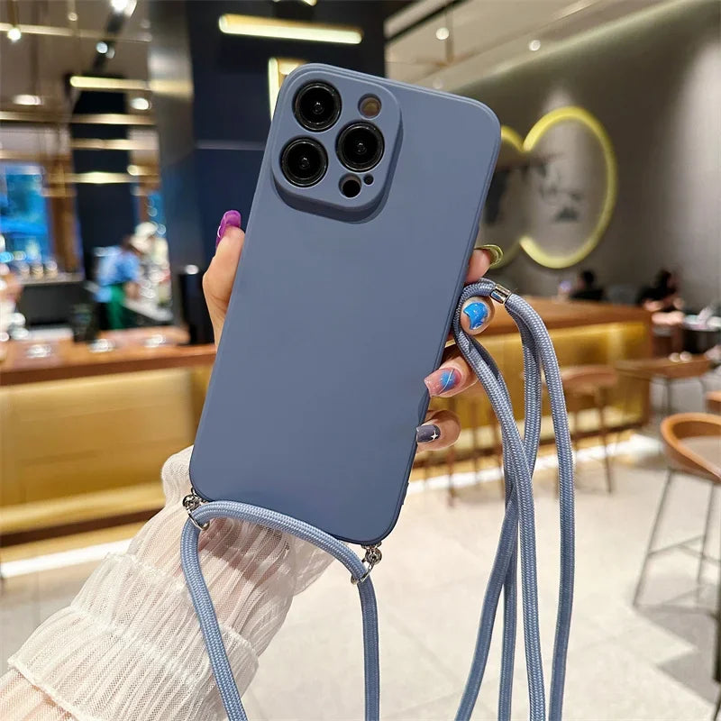 Verstellbare Crossbody Lanyard Hülle Samsung