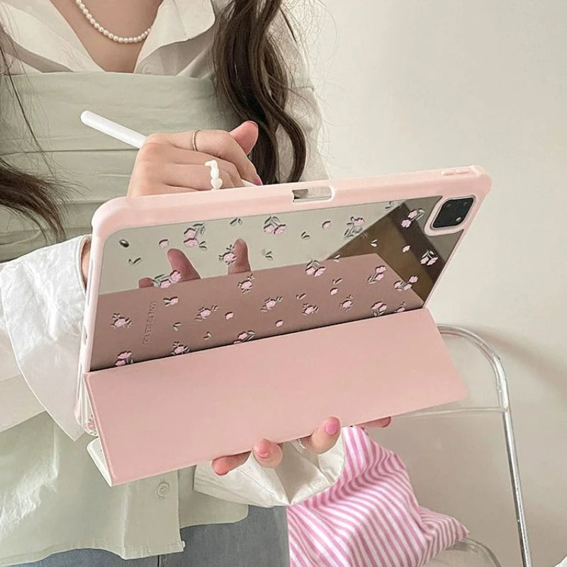 Floral Acrylic iPad Case