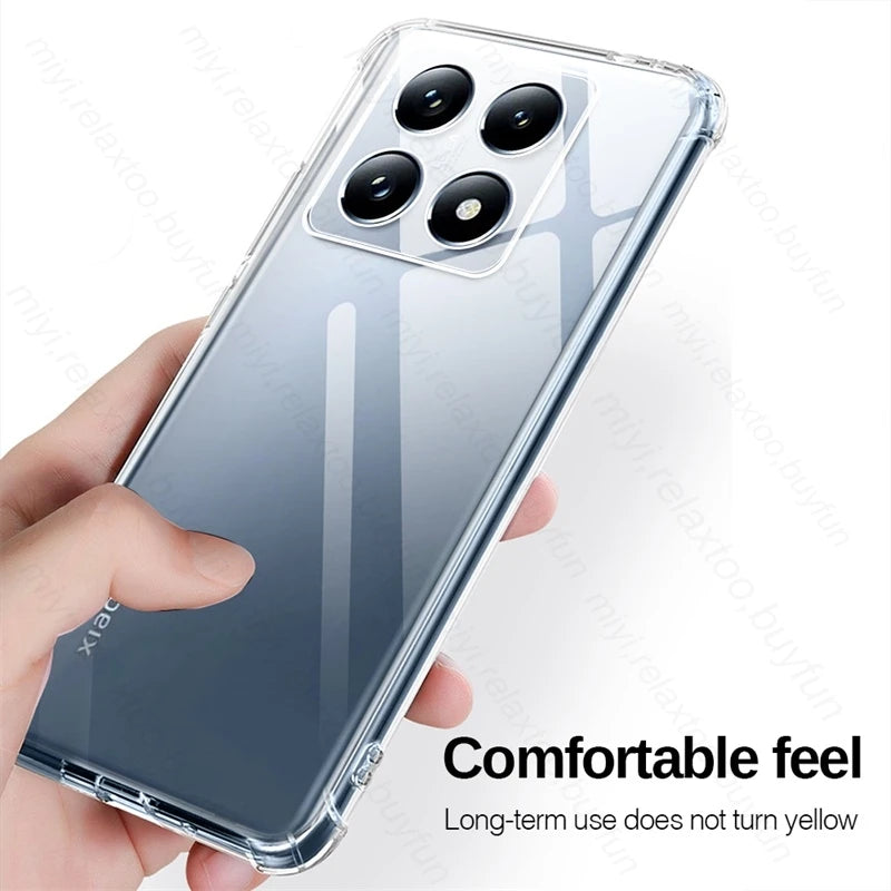 Clear TPU case for Xiaomi 14T Pro 5G 2024