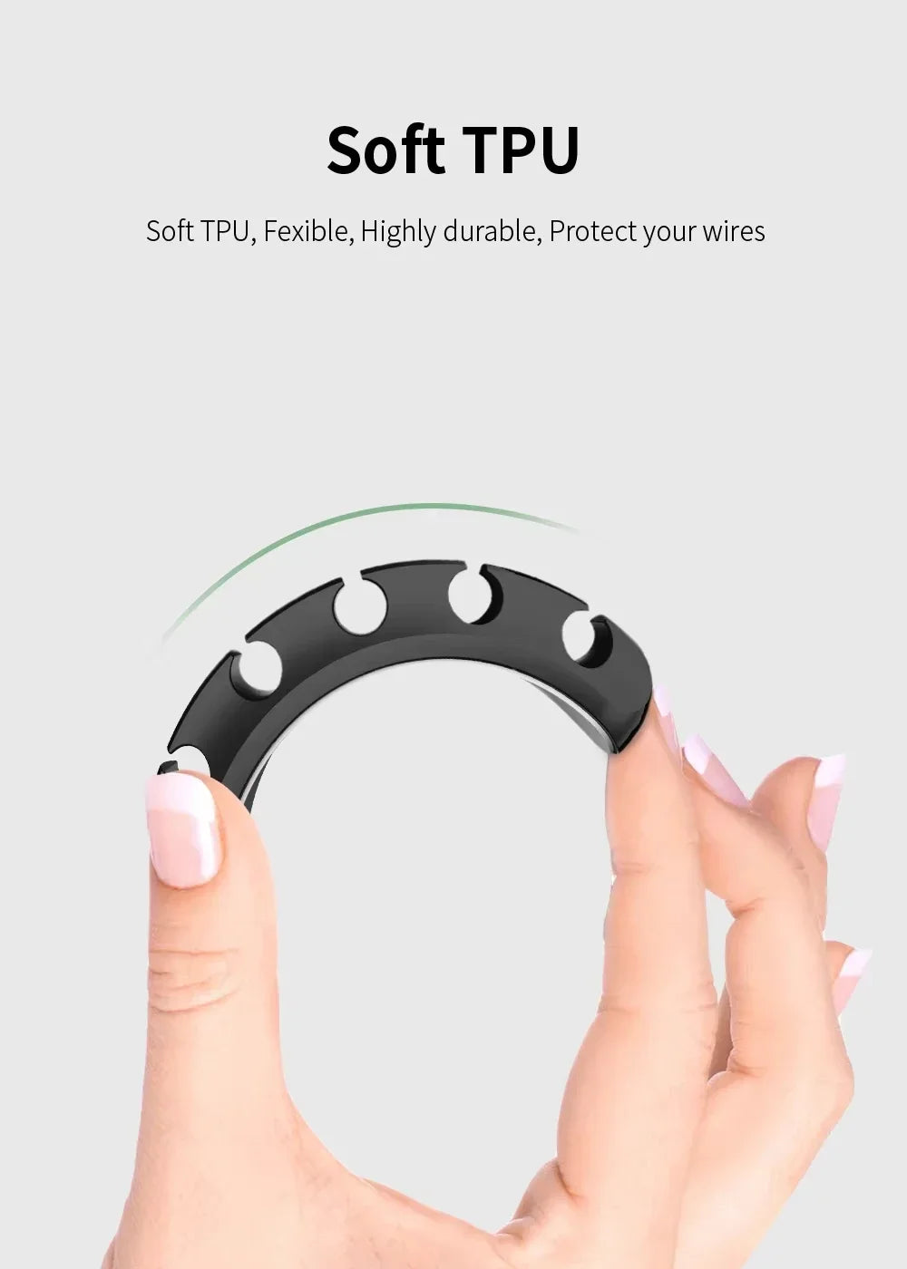 Selbstklebende Kabelclips für Schreibtisch & USB