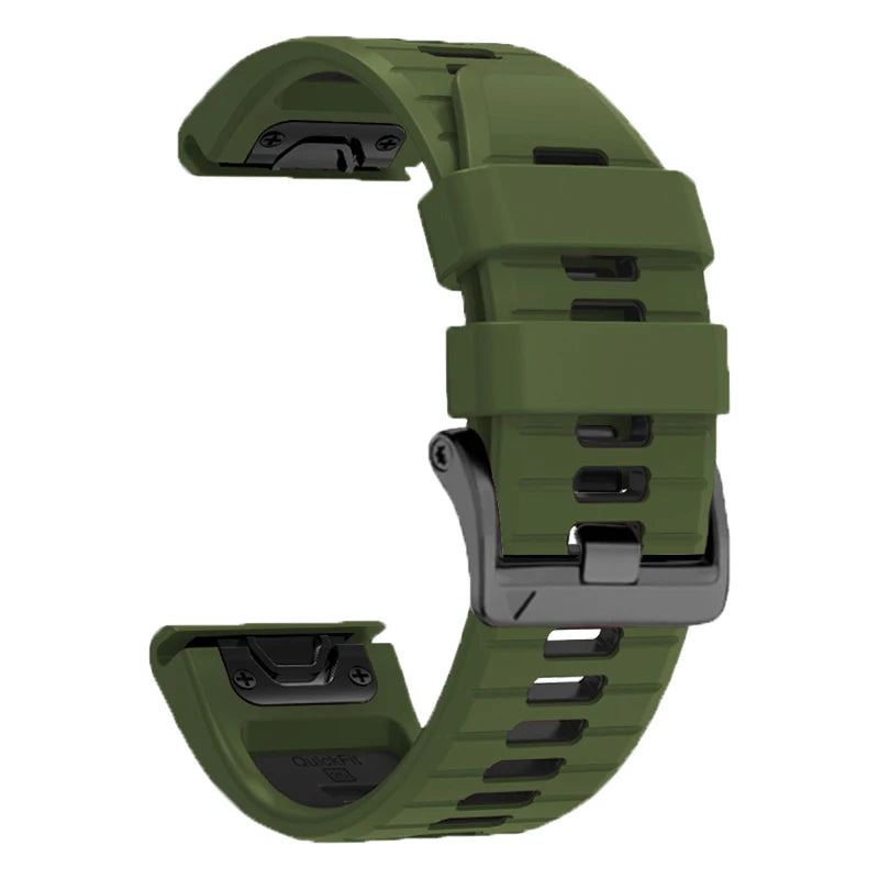 QuickFit 22/26mm Silikonarmband für Garmin MARQ