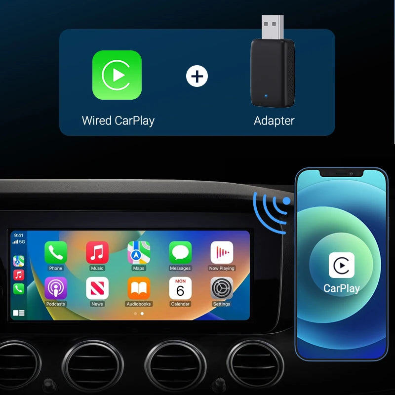 2025 Neuer Drahtloser CarPlay Adapter