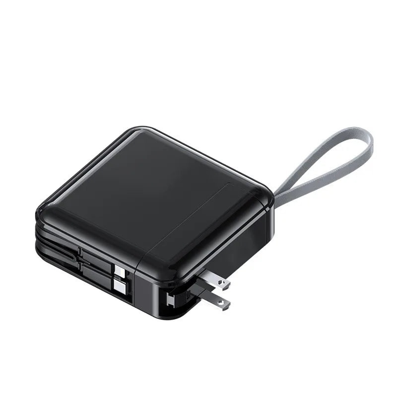 Powerbank 15000mAh mit Kabel und Schnellladefunktion