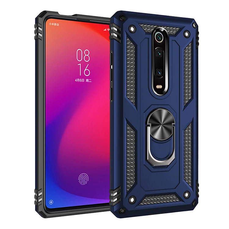 Robuste Hülle mit Ring für Xiaomi Mi 9T Pro