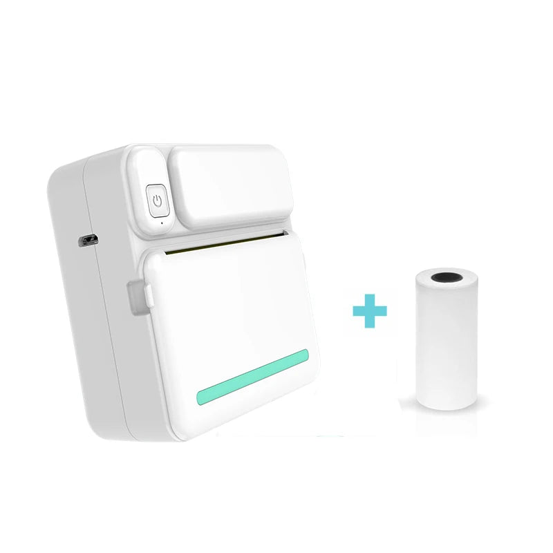 Mobile mini thermal printer C19 for photos & labels