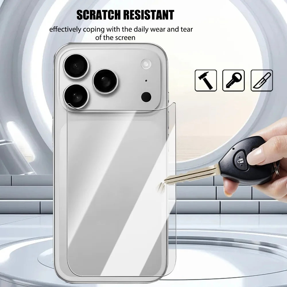 4-in-1 back and camera protector for iPhone 17 Pro Max