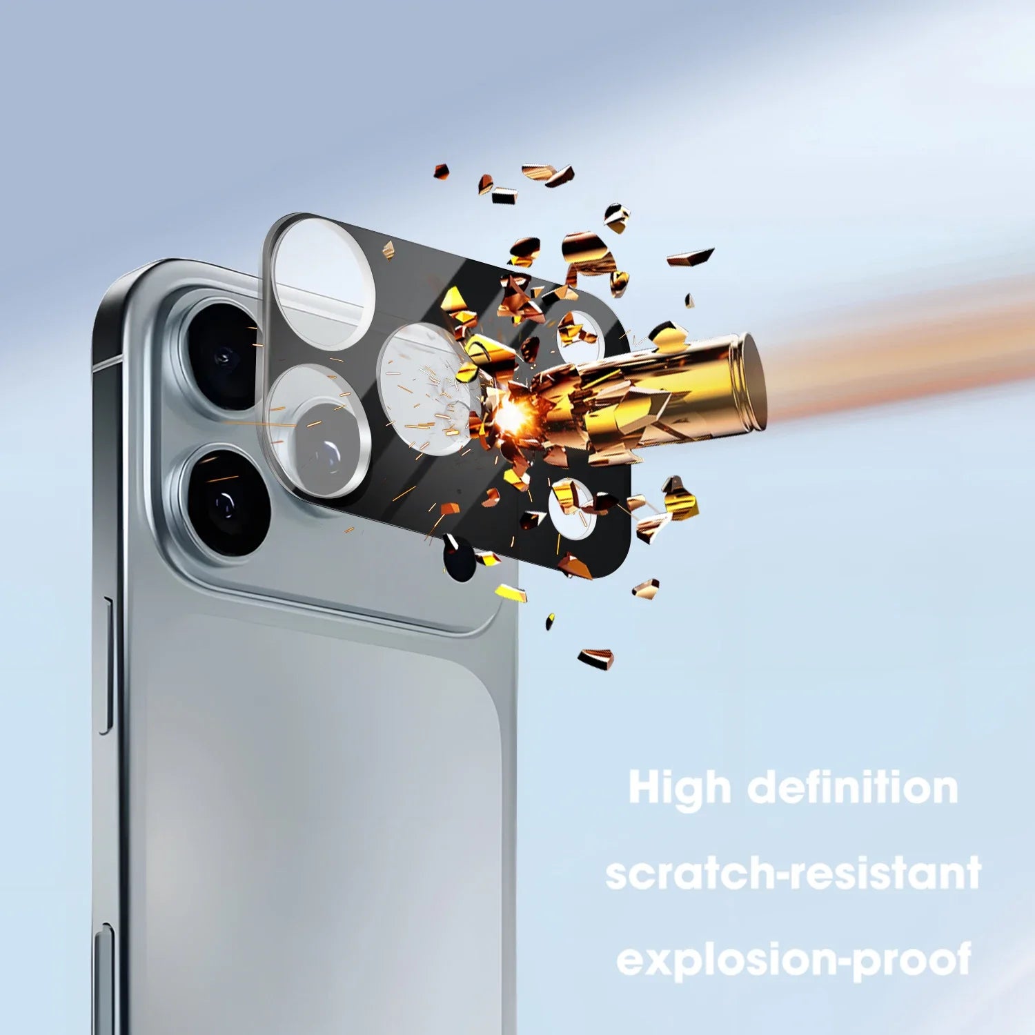Camera lens protector glass for iPhone 17 series