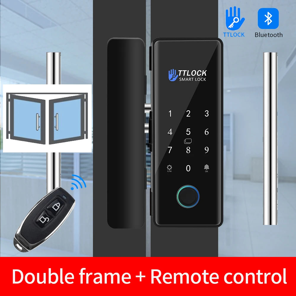 Smart Glas Türschloss mit TTLock App & G2 Gateway