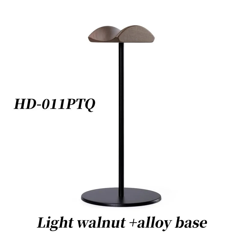 Metall-Walnuss Kopfhörerständer Holzhalter Schreibtisch