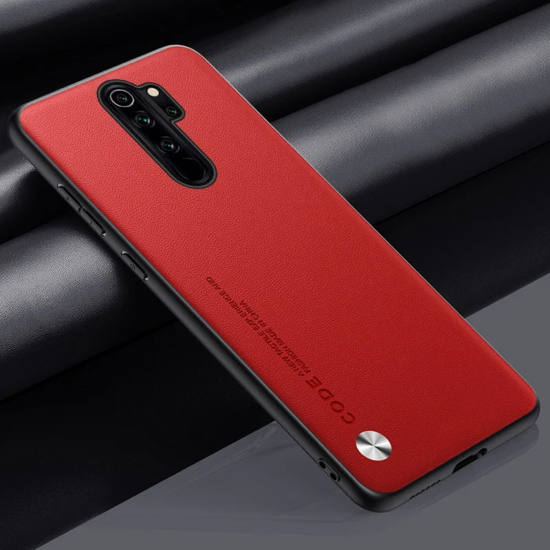Luxus PU Lederhülle für Redmi Note 8