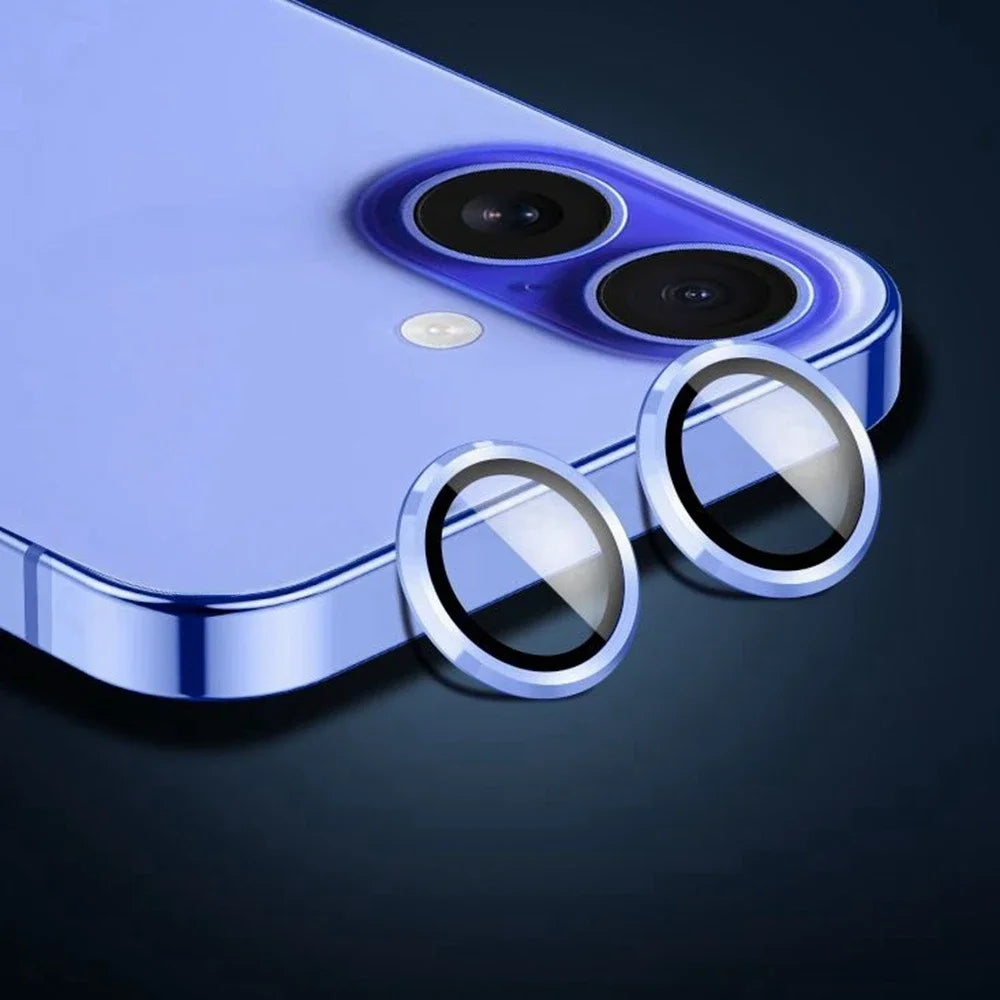 Aluminum camera protective ring for iPhone 17