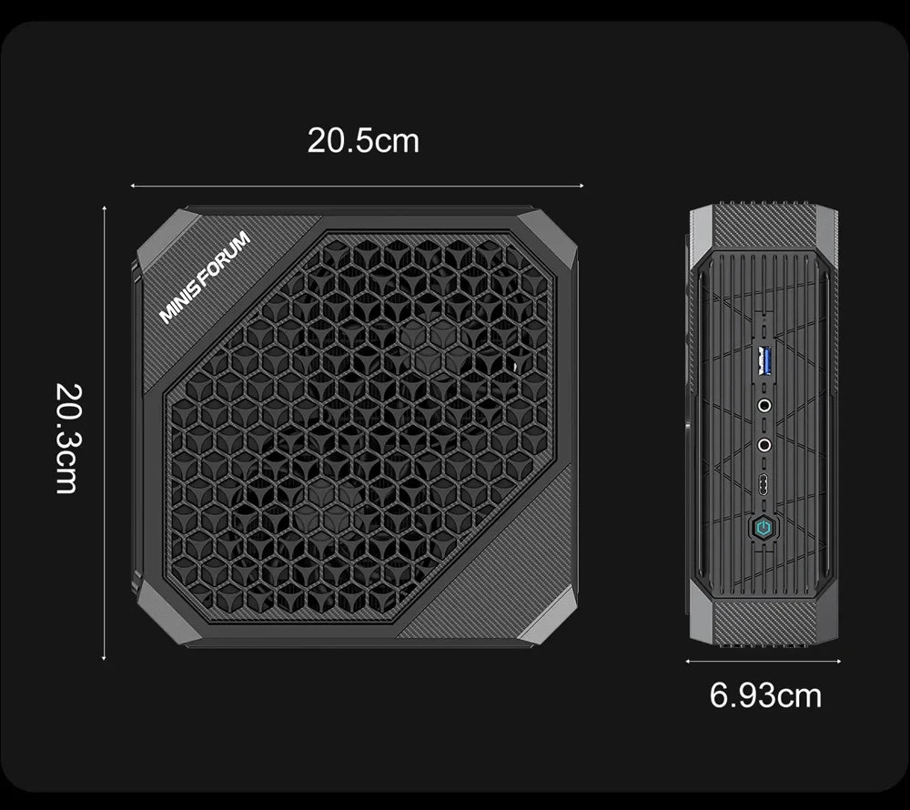 Kompakter Gaming Mini-PC 7 und RX 6600M