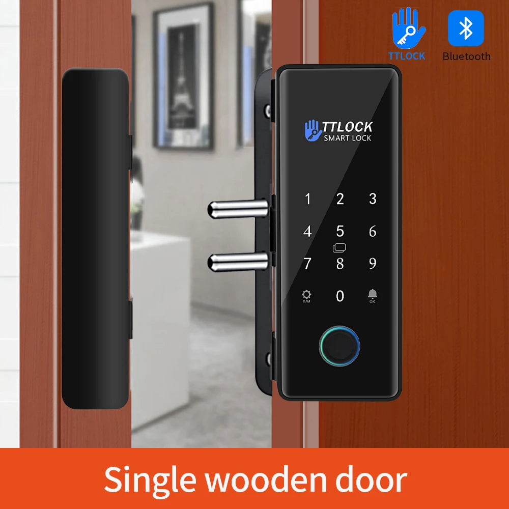 Smart Glas Türschloss mit TTLock App & G2 Gateway
