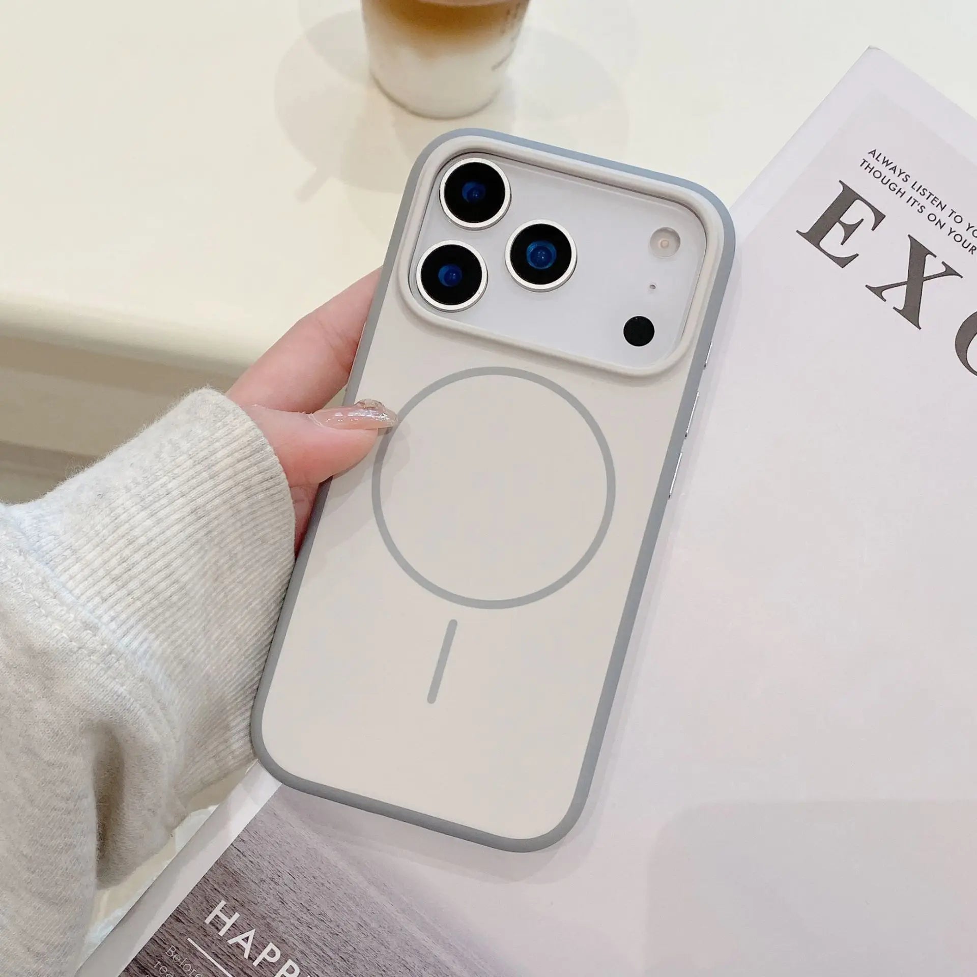 Transparente Magnethülle für iPhone 17 mit Magsafe