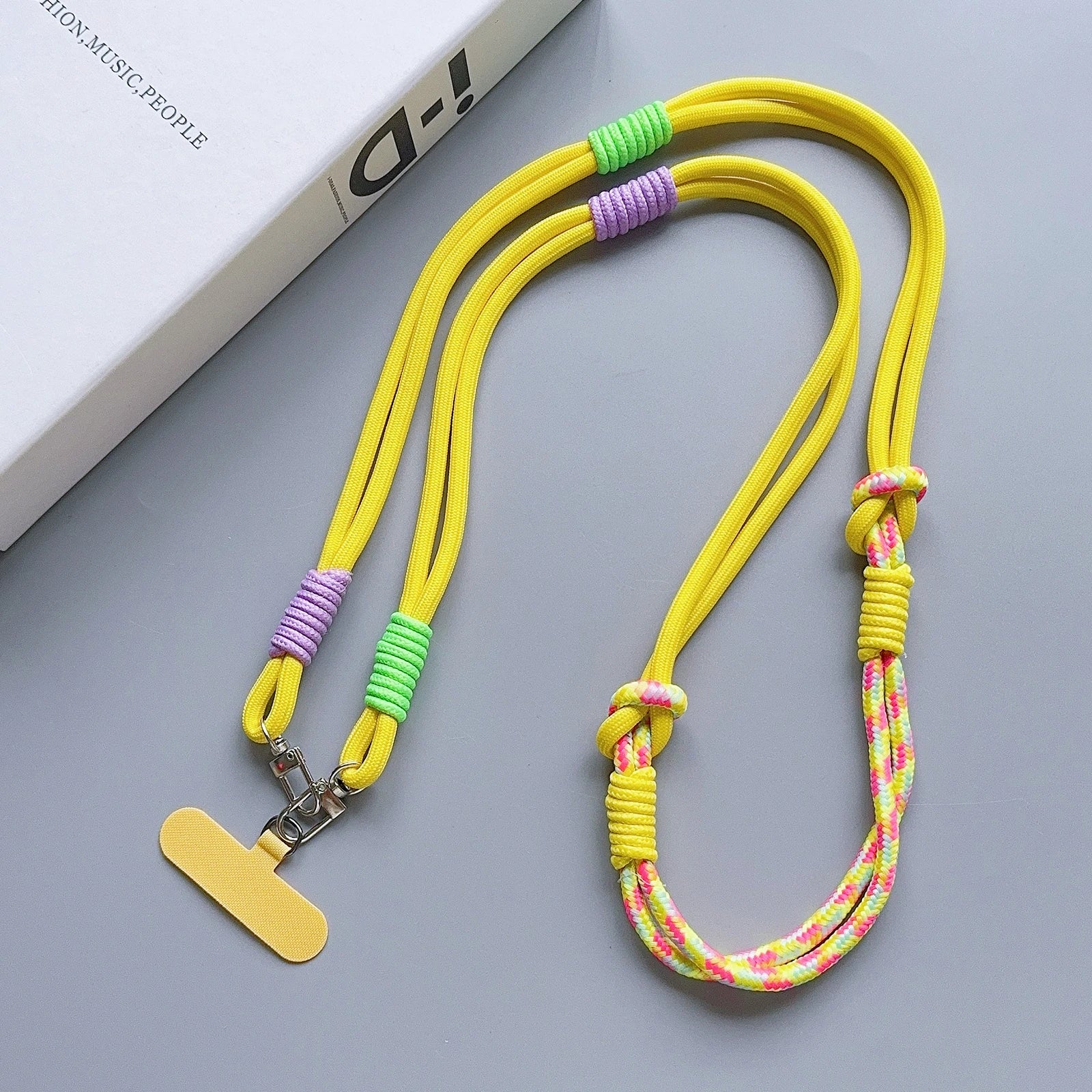 Personalisierter Trend Doppel-Farbiger Handy-Lanyard