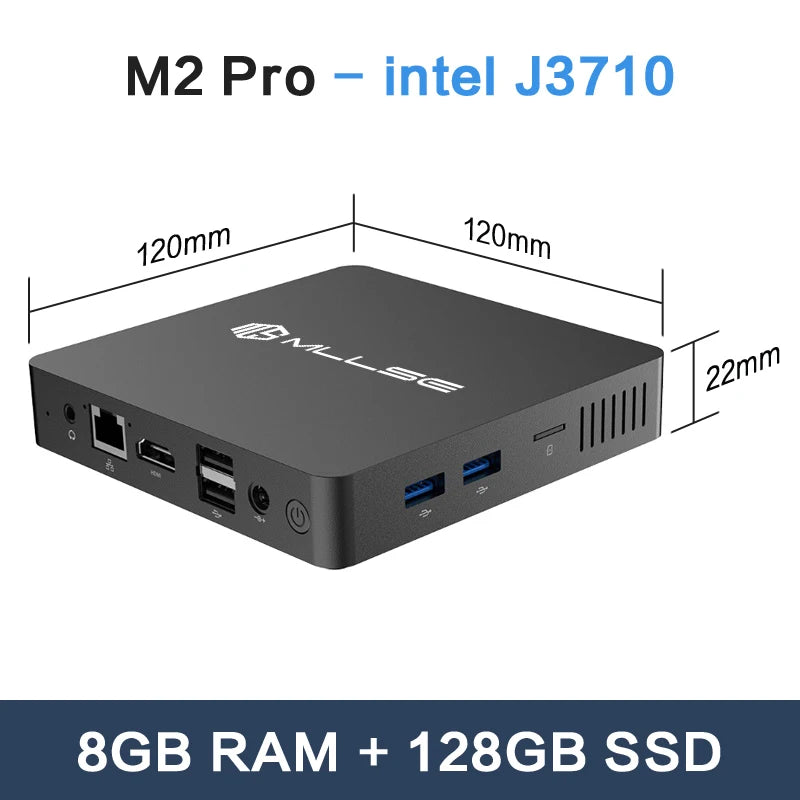 Kompakter Mini-PC Intel N4000 mit 6GB RAM & WLAN