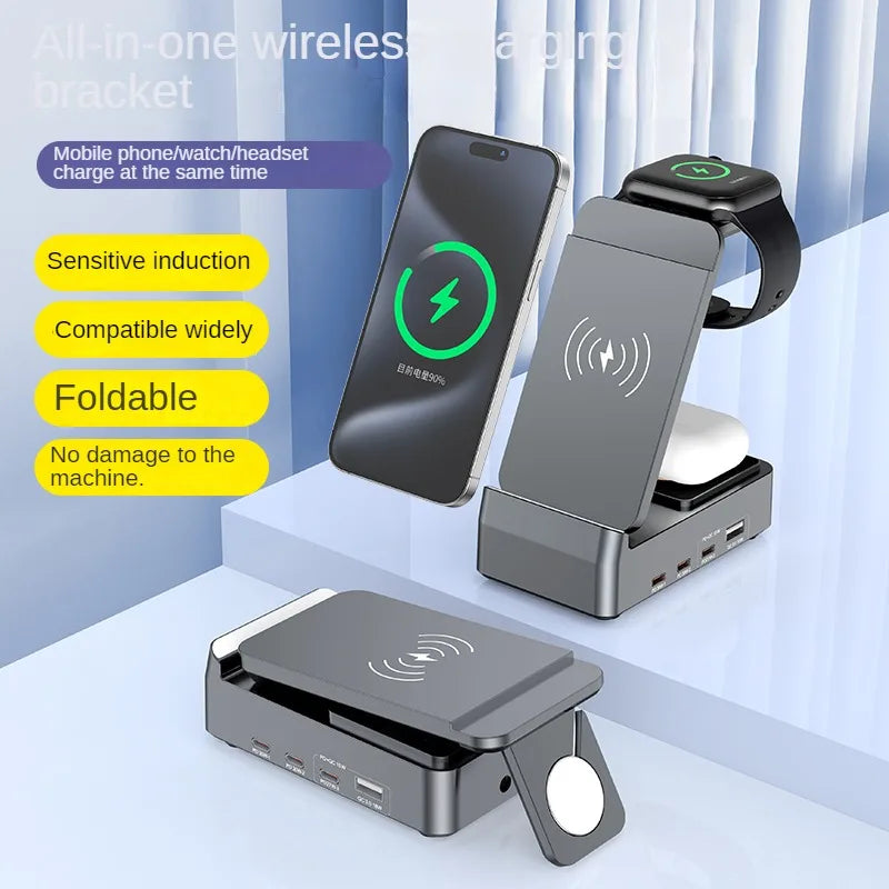 15W Magnetic Car Phone Holder with Fast Charging