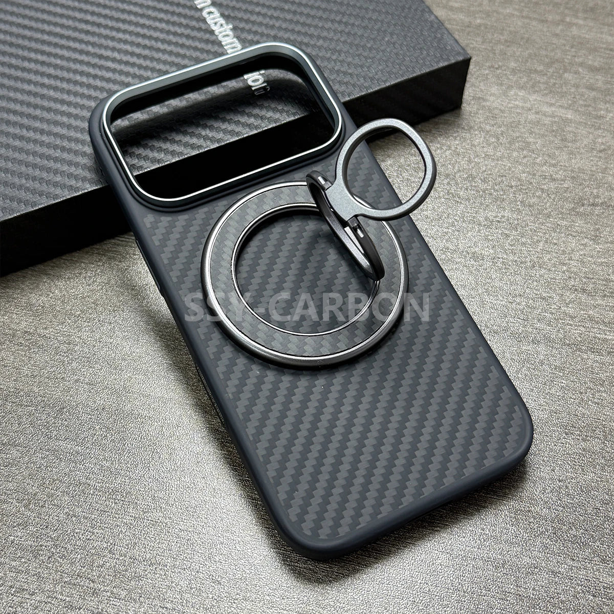 Echte Kohlefaser Hülle für iPhone 17 Serie