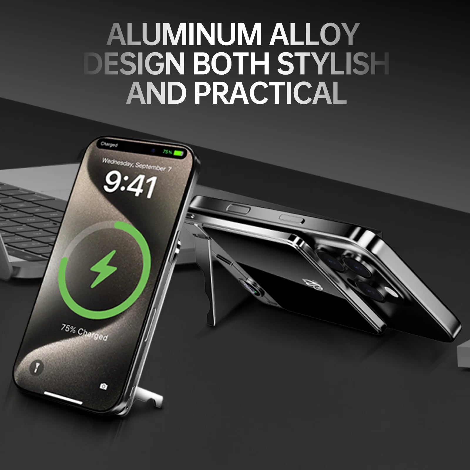 Portable MagSafe travel power bank