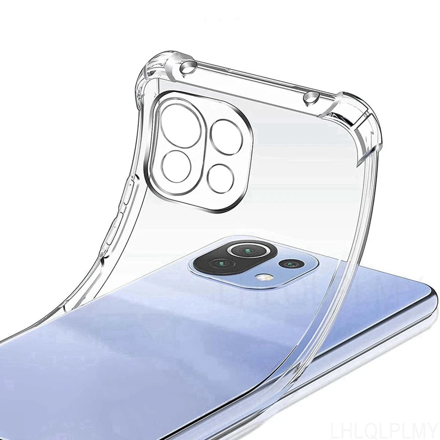 Shockproof silicone case for Xiaomi models