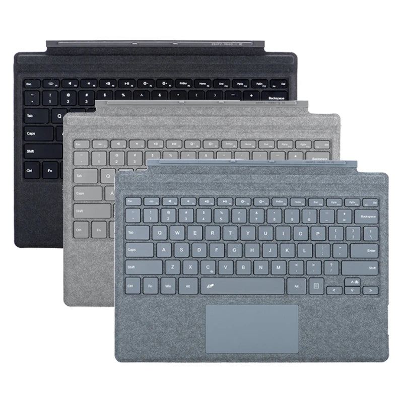 Kabellose Bluetooth Magnettastatur mit Trackpad für Surface Pro
