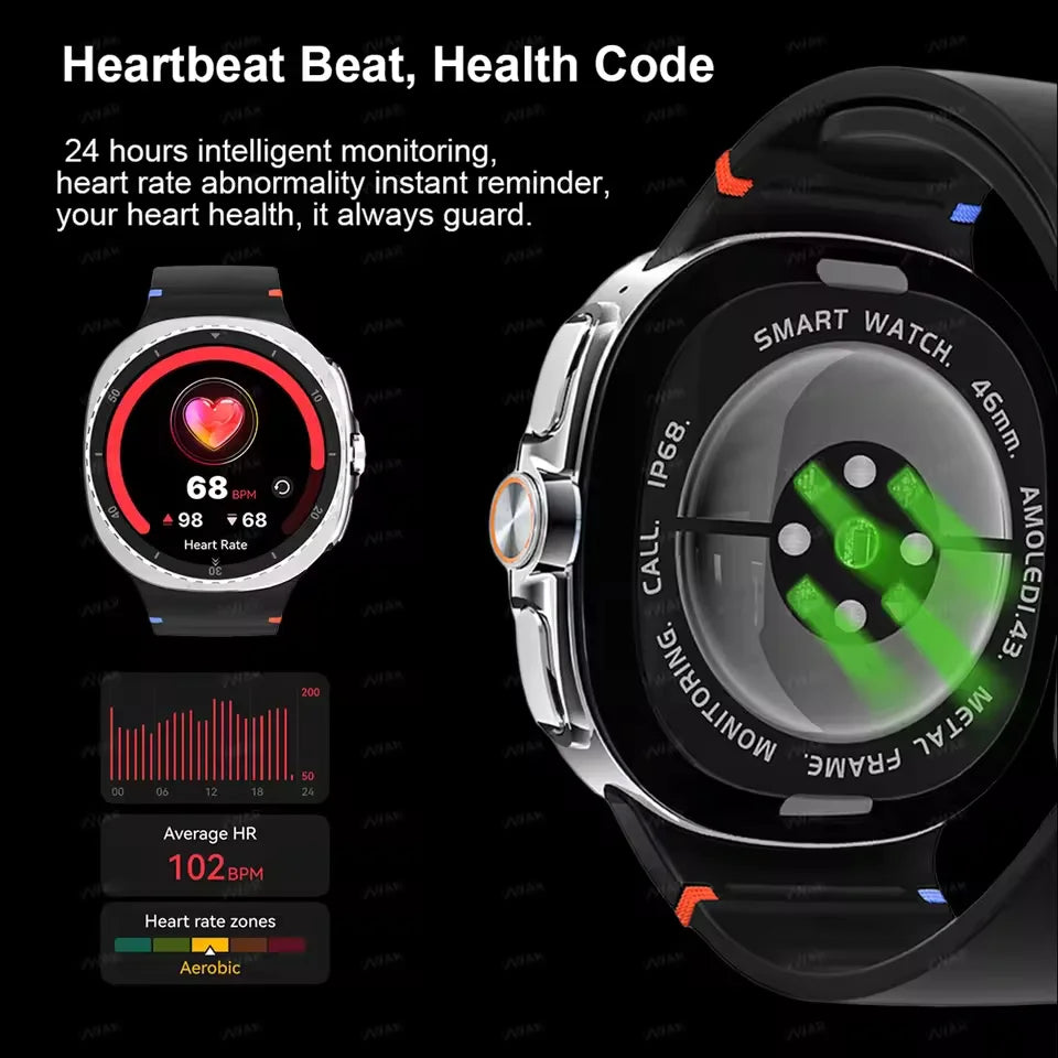 Elegant Watch 8 Smartwatch 1.43" AMOLED GPS NFC 2025