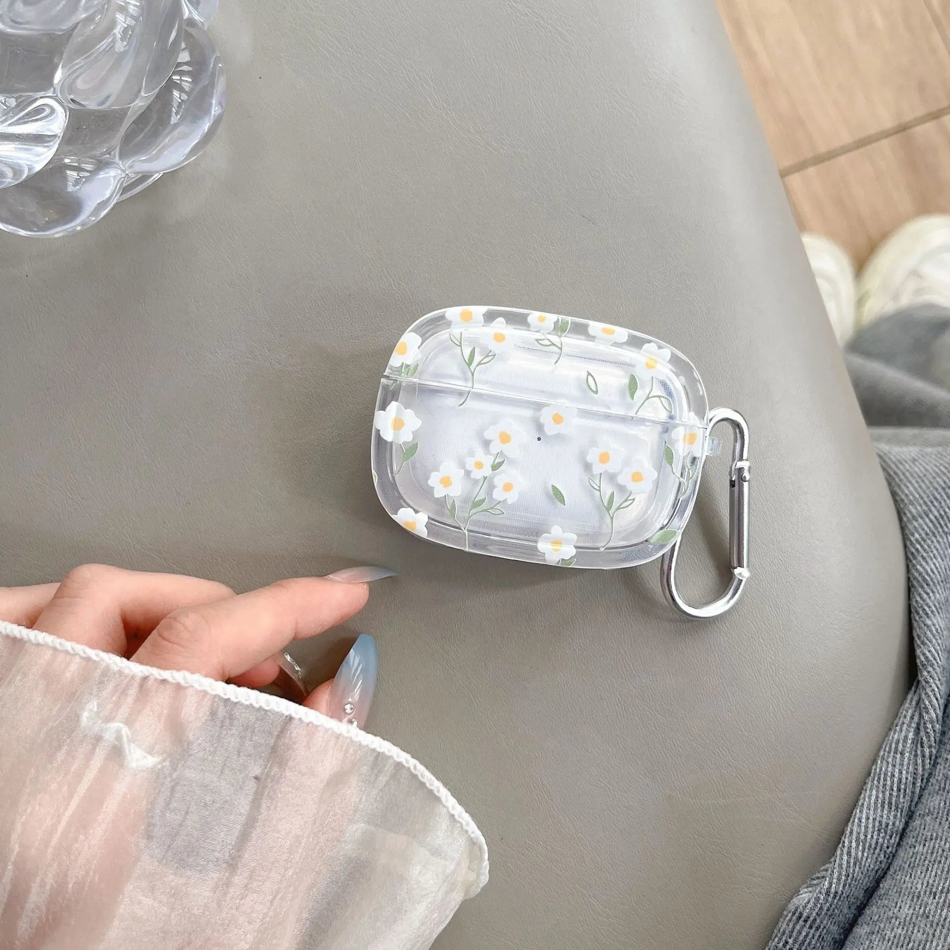 Blumen Silikonhülle für AirPods 1 2 3 4 Pro